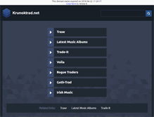 Tablet Screenshot of krunoktrad.net